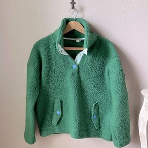 JCrew vintage fleece pullover Small